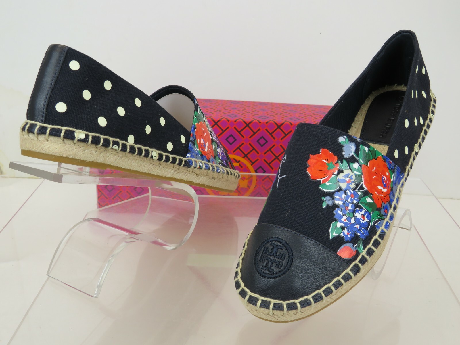 meuf capri blue canvas platform women's espadrilles