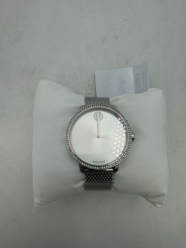 Movado Bold Shimmer Women's Watch Mesh Bracelet 34mm Not Working