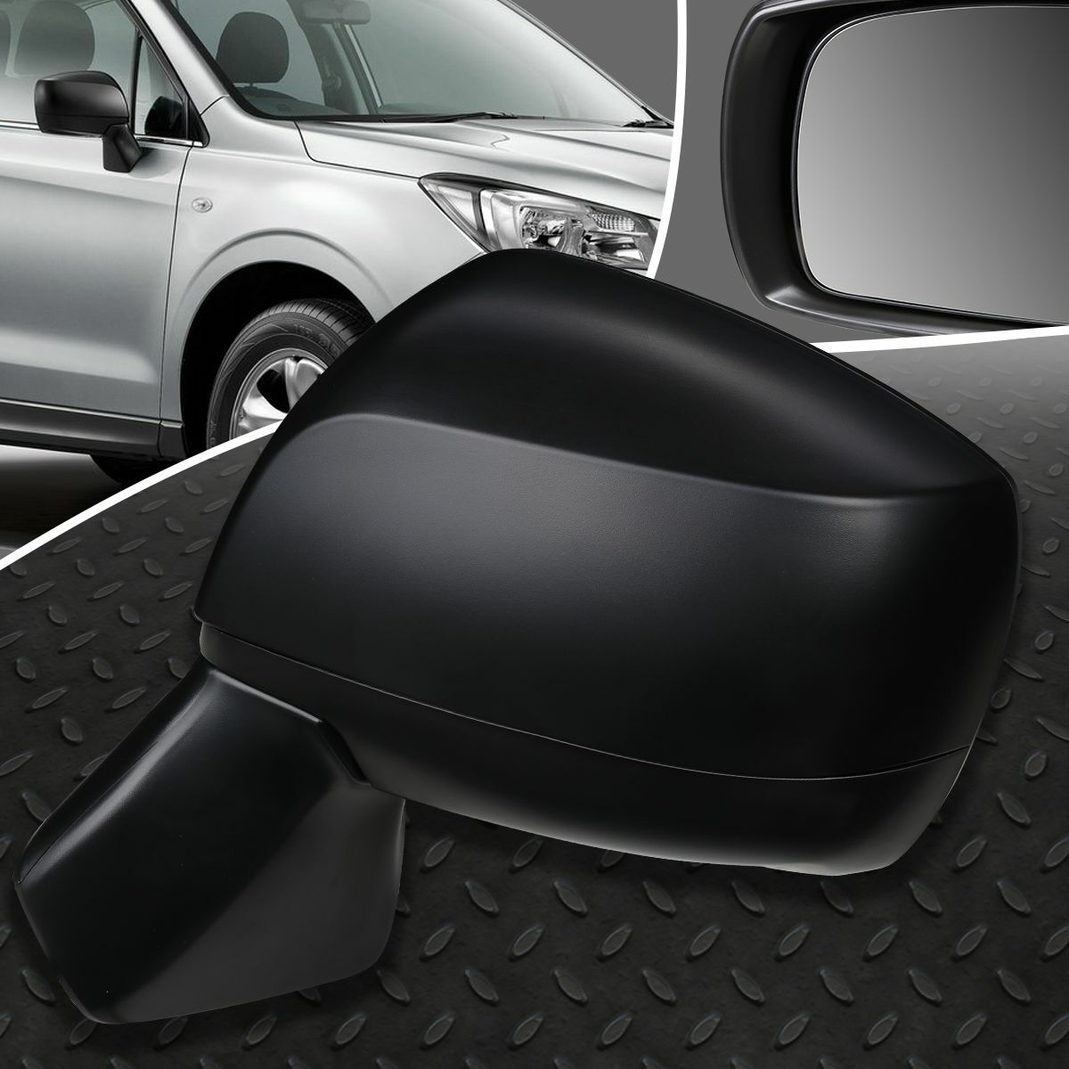 ДЛЯ 14-16 SUBARU FORESTER X XT OE STYLE ЛЕВОЕ БОКОВОЕ ЗЕРКАЛО ЗАДНЕГО ВИДА С ЭЛЕКТРОПРИВОДОМ