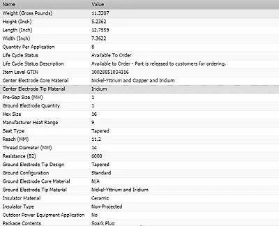 8 Double Iridium Spark Plug Boschs For 1975-1983 FORD E-100 ECONOLINE CLUB WAGON Foto 4 de 4