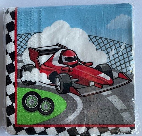Racing Car Party Supplies for Boys - Serves 16 Guests Disposable Party Tablew... - Picture 7 of 9