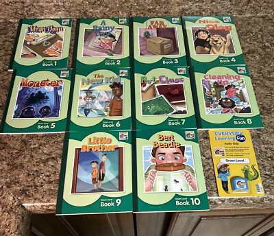Everyday Learning Fun Audio Chip GREEN Level 10 MATH Books Home School  