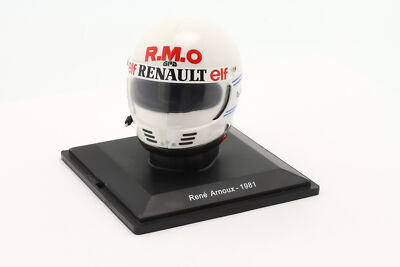 Rene Arnoux #16 Equipe Renault Elf Formel 1 1981 Helm 1:5 Spark Editions