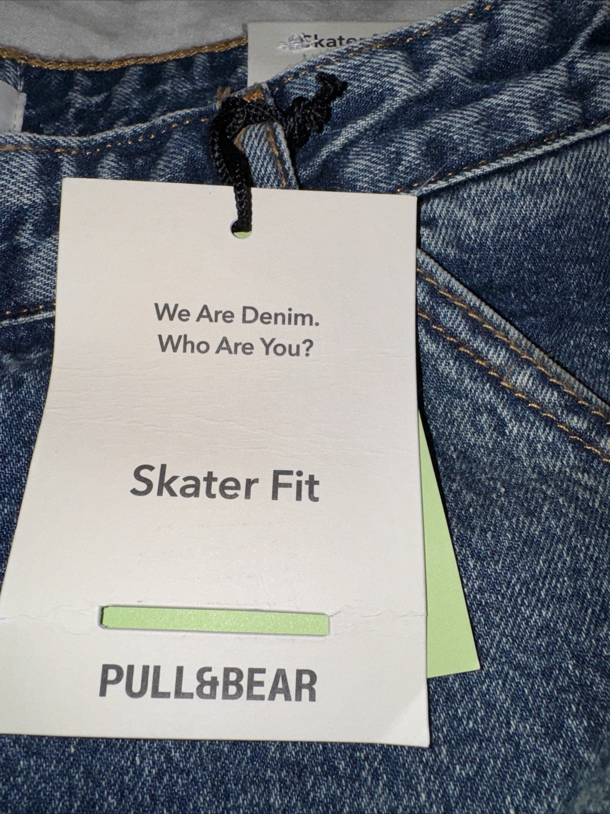 Pull And Bear Denim Womens Jeans Skater Fit Sz 6 Womens NWT image 6