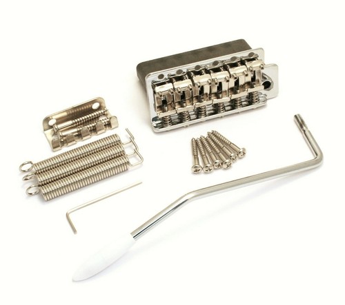 Nickel STEEL BLOCK Tremolo for Vintage Fender Stratocaster/Strat® SB-STEEL-N - Afbeelding 1 van 1