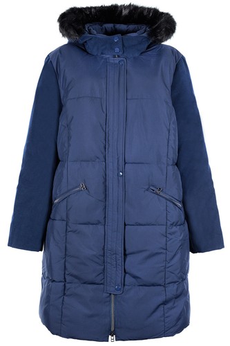 sheego Steppmantel Kurzmantel Mantel Parka Wintermantel Damen Größe 46 48 50 - Bild 1 von 5