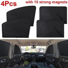 Magnetic Car Window Sun Shade - 4pcs Car Privacy Curtains - 100 Uv Shield Cover