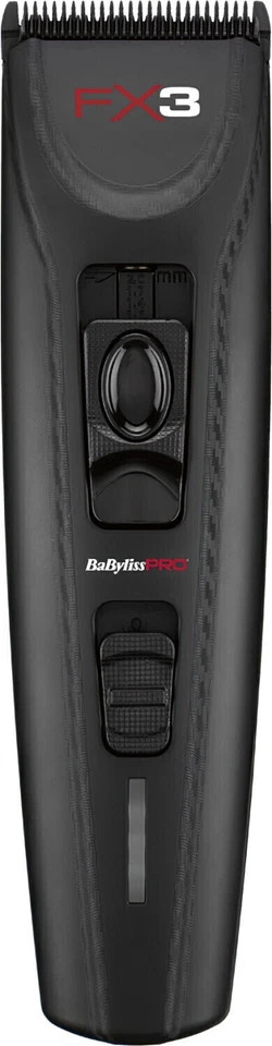 BaByliss Pro FX3 Trimmer Tagliacapelli Rasoio Elettrico Ricaricabile FXX3CBE
