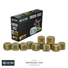 Warlord Games Bolt Action Orders Dice Pack - Sand