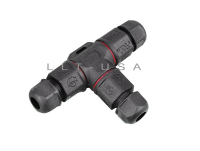 Connecteur étanche LLT-USA L20 IP67 - 4 Broches, Bornes à Vis - Pour Usage AC/DC - Neuf