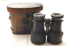Antique Autocrat France Military Field Officers Binoculars Large Lenses Bright