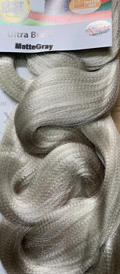 X-pression Ultra Braid - Matte Gray