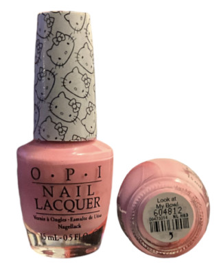 OPI Hello Kitty Collection ''Look At My Bow!'' Medium Glossy Pink Nail Polish 0...