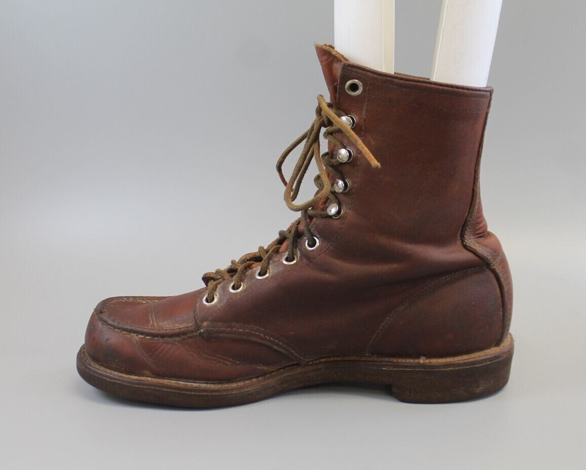 60-70S レッドウィング REDWING 947 茶 US 7 1/2 E レッドウイング（デッドストック）RED WING 104 ポストマン