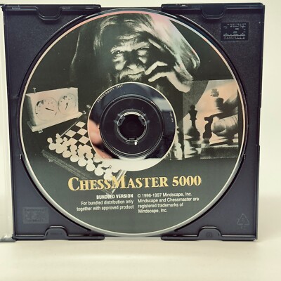 Chessmaster 5000 PC Game CD-ROM Bundled Version 1996-1997