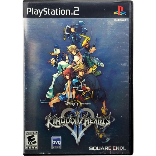 Kingdom Hearts 2 - Sony Playstation 2 Tested Authentic 180 Day Guarantee