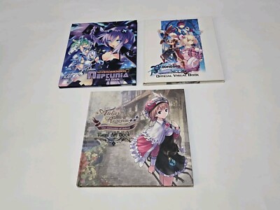Hyperdimension Neptunia, Ar Tonelico Qoga, Atelier Rotona Anime HC Art Books 