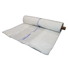 10 Mil Fire Retardant String Reinforced Translucent White Plastic Sheeting