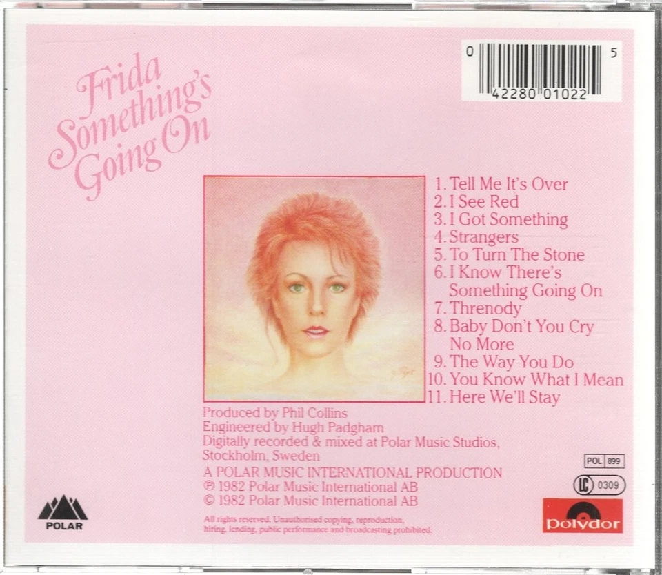 FRIDA SOMETHING'S GOING ON CD 11 track CD (8001022) GERMANY POLYDOR - Bild 2 von 2