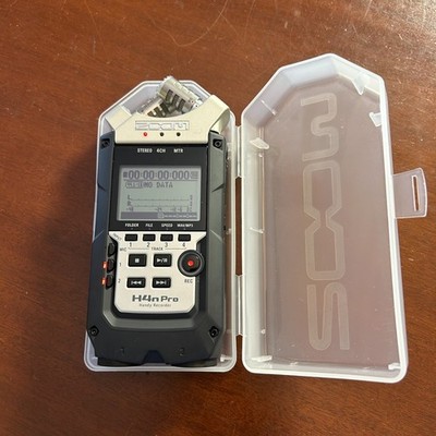 Zoom H4n Pro Handy Recorder With Case Professional Sound Excellent Cond Tested
