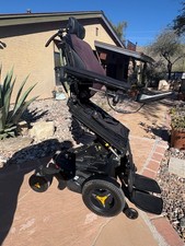 PERMOBIL F3 POWER CHAIR WITH ANTERIOR TILT- RECLINE-TILT-LIFT-LEGS only 550 MILE