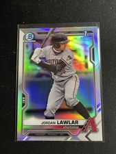 2021 Bowman Chrome Draft Jordan Lawlar Refractor Card