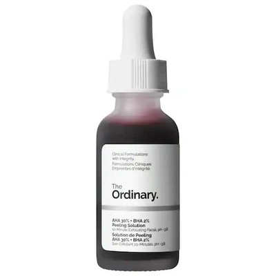 The Ordinary - AHA 30% + BHA 2% High- 30ML -Strength Peeling Solution for Bright