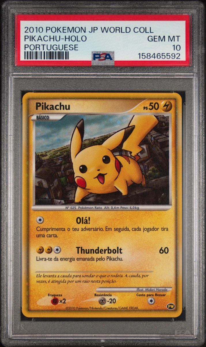 Pikachu Pokémon TCG Individual Collectible Card Game Cards in