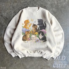 Retro Kitten Vintage Cute Sweatshirt