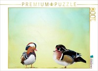 Calvendo Puzzle Zwei Mandarinenten | 1000 Teile Lege-GrößE 64X48Cm Foto-Puzzle F