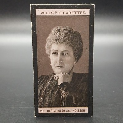 Antique Wills Portraits Of Royalty PRINCESS HELENA Tobacco Cigarette Card
