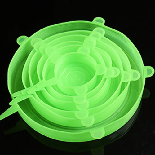 6 Pcs Silicone Cover Stretch Lids for Kitchen Microwave Food Covers Bowl Caps El - Picture 11 of 23