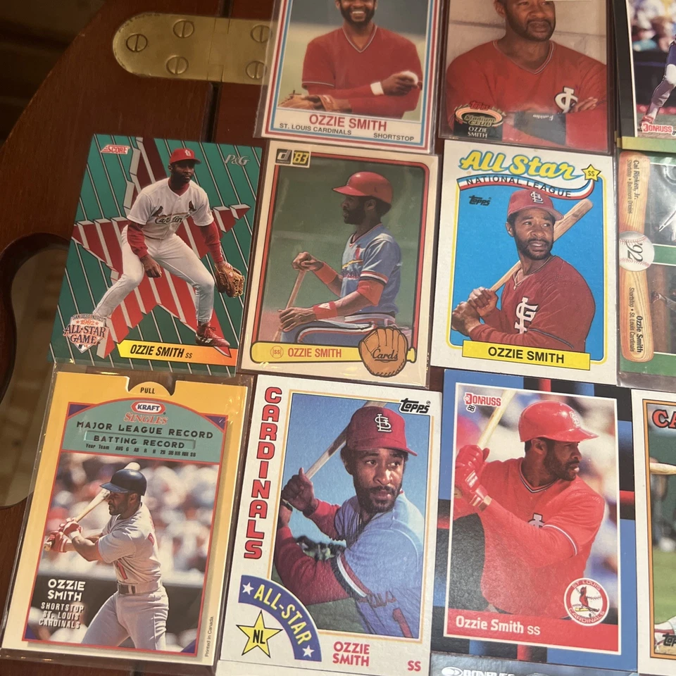 Lote de 60+ tarjetas Ozzie Smith 40+ diferentes Cardenales de San Luis de 1983-90’s Foto 3 de 4