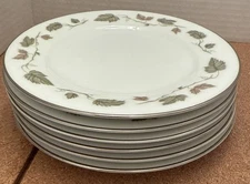 Set Of 6 Noritake VINEYARD #6449 - BREAD AND BUTTER PLATE - platinum trim