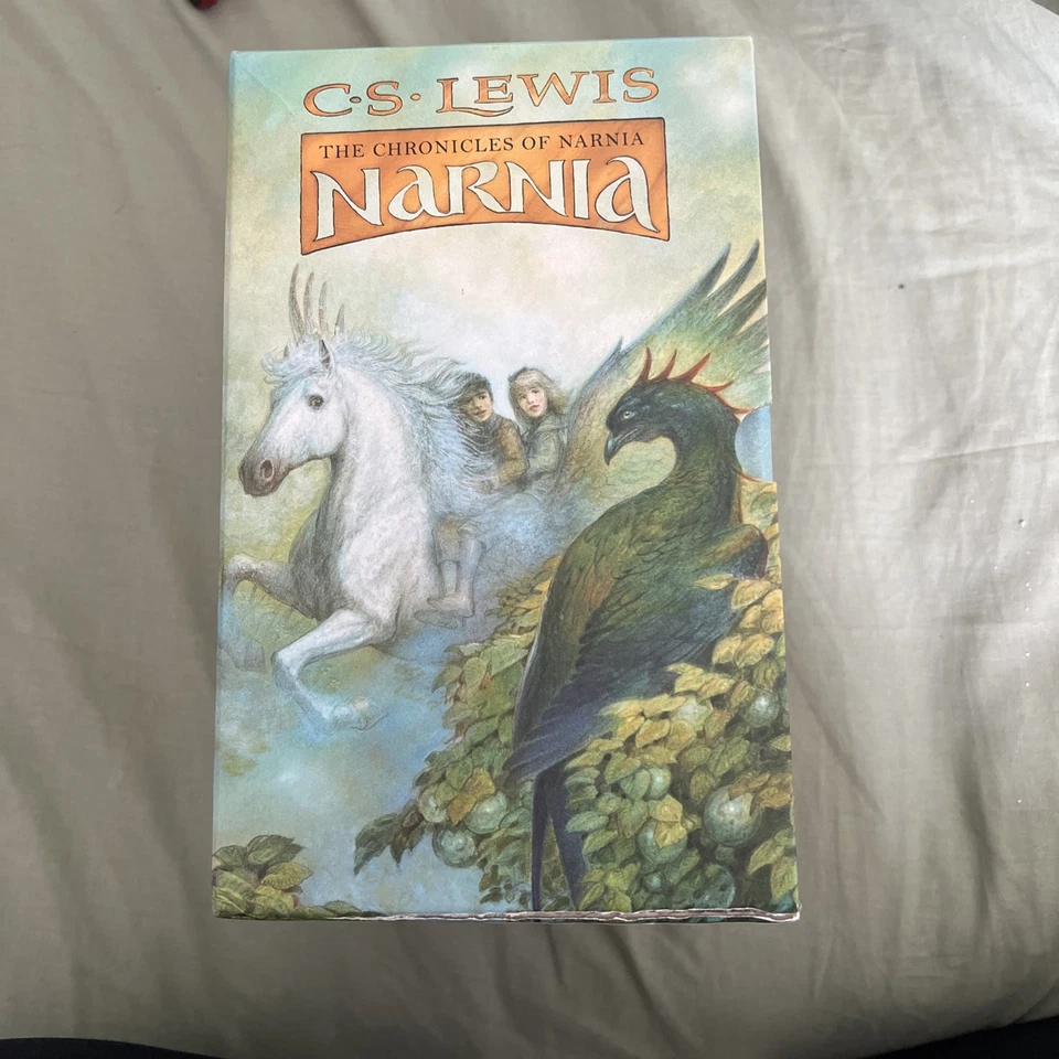 The Chronicles Of Narnia by C.S. Lewis, Hardback Book Box Set of 7 Novels, 1997 - Image 4 of 4