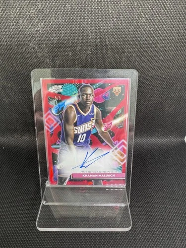 2025 Topps Cosmic Chrome Khaman Maluach Base (RAW)