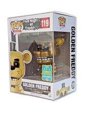 Vinilo Funko Pop Golden Freddy 119 - Five Nights at Freddys FNAF con protector pop