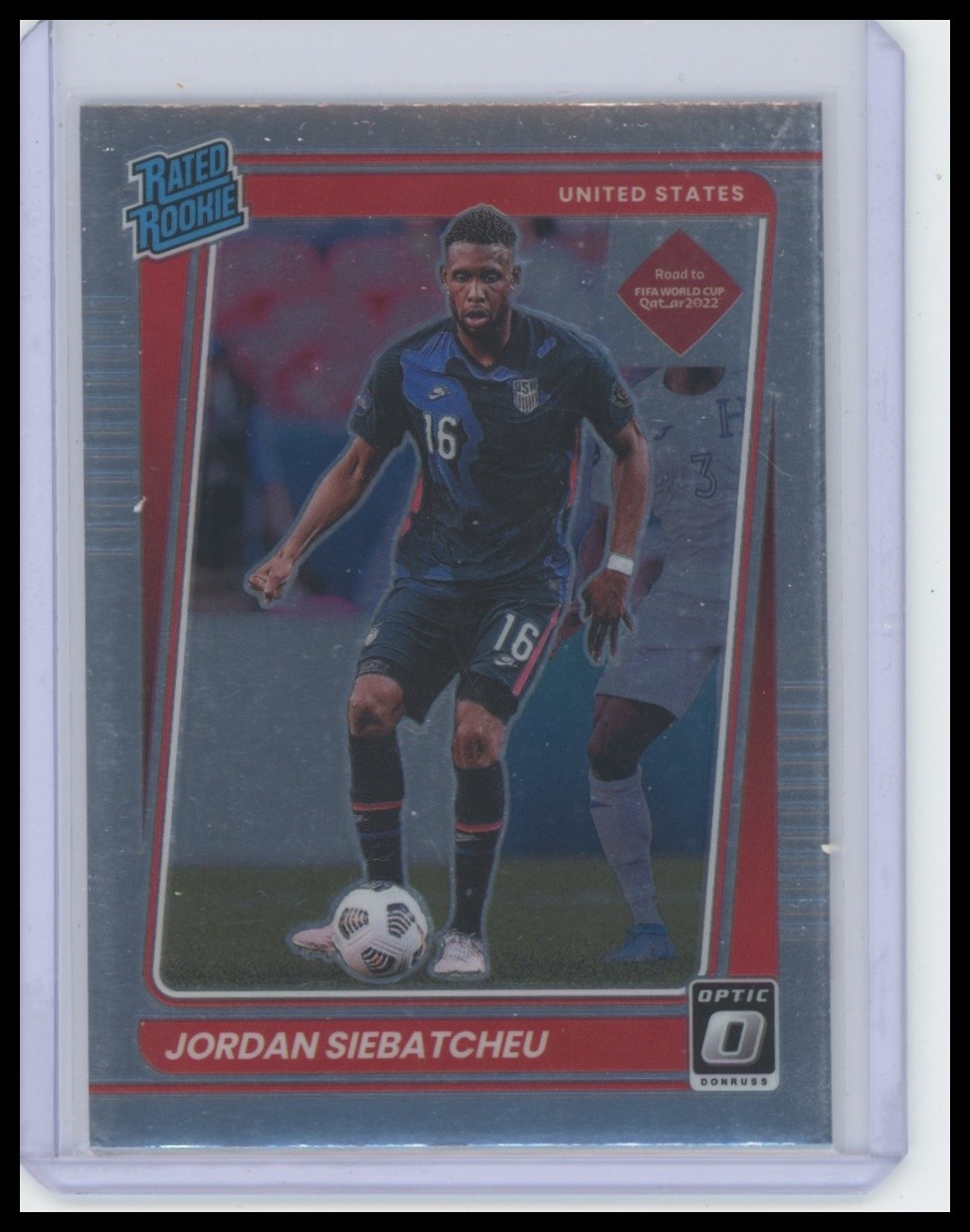 2021-22 Donruss #194 Jordan Siebatcheu Optic