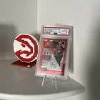 2018 CONTENDERS OPTIC FACING LEFT-AUTO-RED #124 TRAE YOUNG ROOKIE RC /99 PSA 10