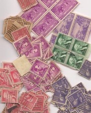 60 Used And Unused Ungumed Postage Stamps ide...