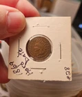1869 Indian Head Cent Penny.