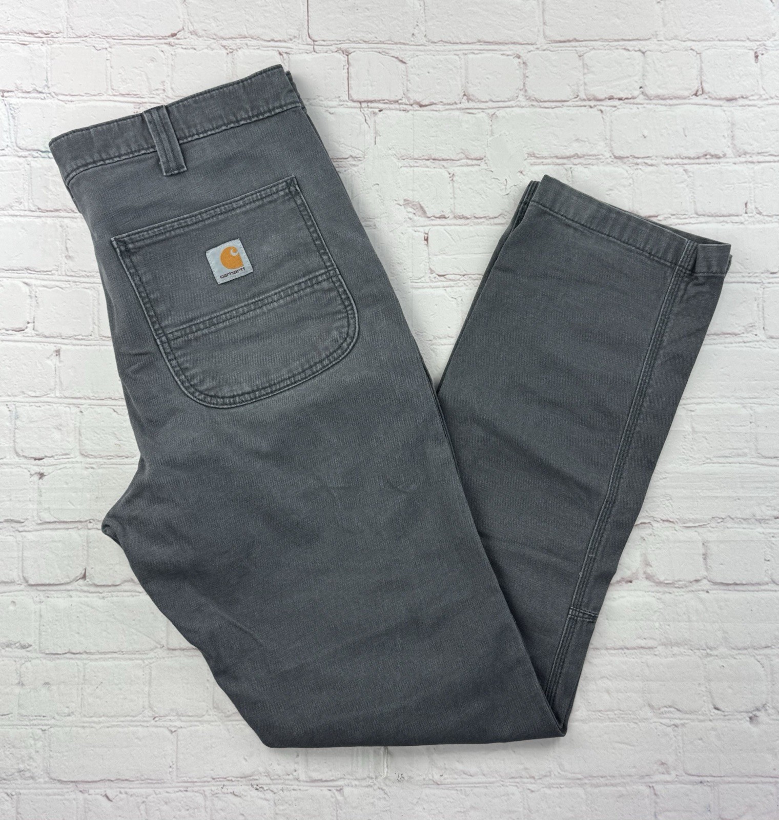 Charcoal Gray Mens 33x32 Cargo Utility