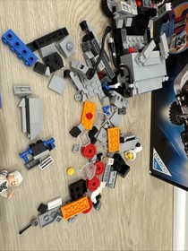 LEGO Back to the Future DeLorean Time Machine 21103 Incomplete with box