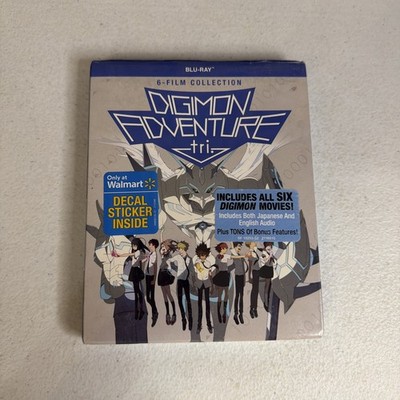   Digimon Adventure tri. 6-Film Collection Blu-ray Brand New & Factory Sealed 