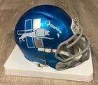Jameson Williams Signed Autograph Lions 2023 Alt Riddell Mini Helmet Beckett COA