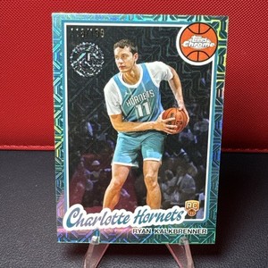 2025-26 Topps 45th Teal Mojo #TC-RK Ryan /199 SP Kalkbrenner RC Rookie Hornets