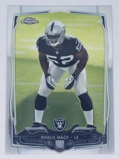 Khalil Mack 2014 Topps Chrome #184 Rookie Oakland Raiders