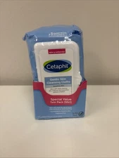 Face & Body Wipes Cleansing Cloths for Sensitive Skin 50 Count Twin Pack B34-40