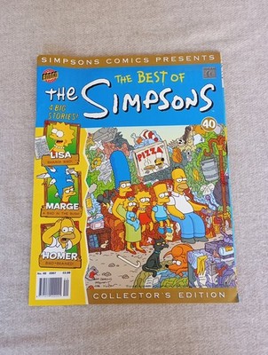 The Best of The Simpsons #40 (2007) Bongo Comics Collector's Edition NO POSTER