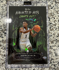 Wild Card 2026 Haunted Hits Lights Out! Jeremy Fears Jr. HHLo e4-JF /5